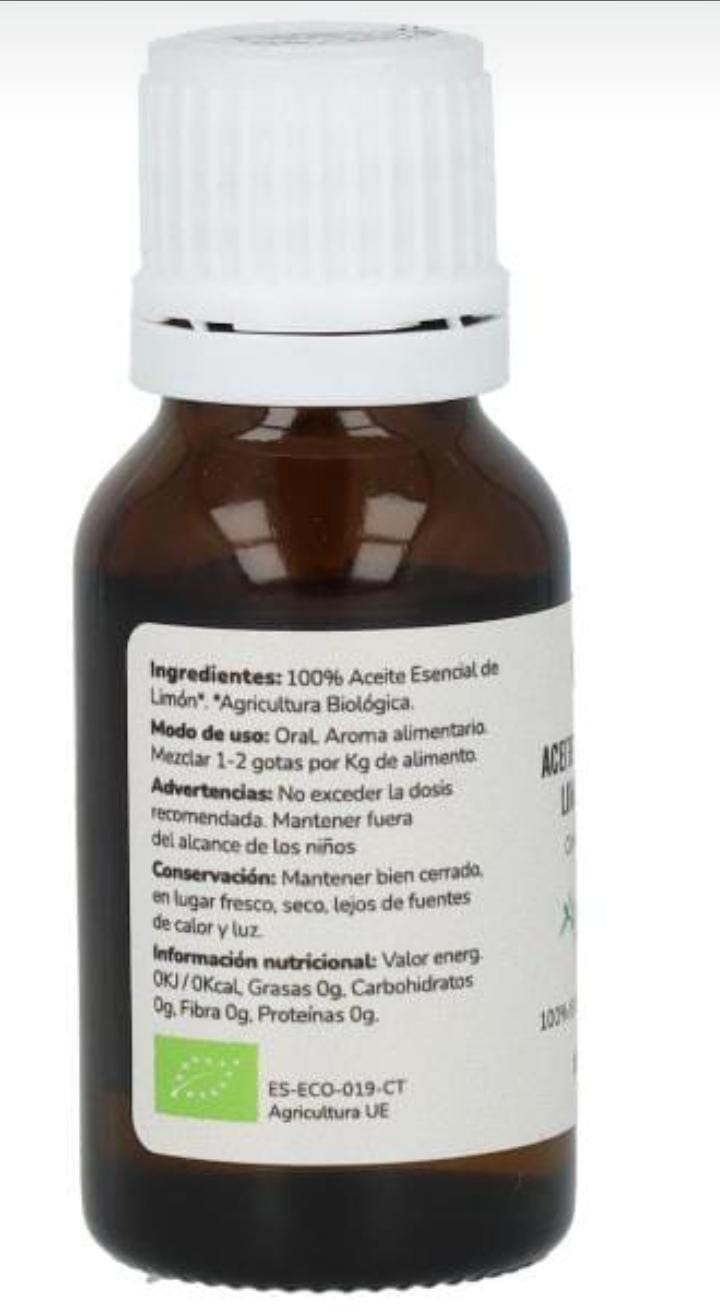 ACEITE ESENCIAL DE LIMON BIO 15ML - Imagen 2