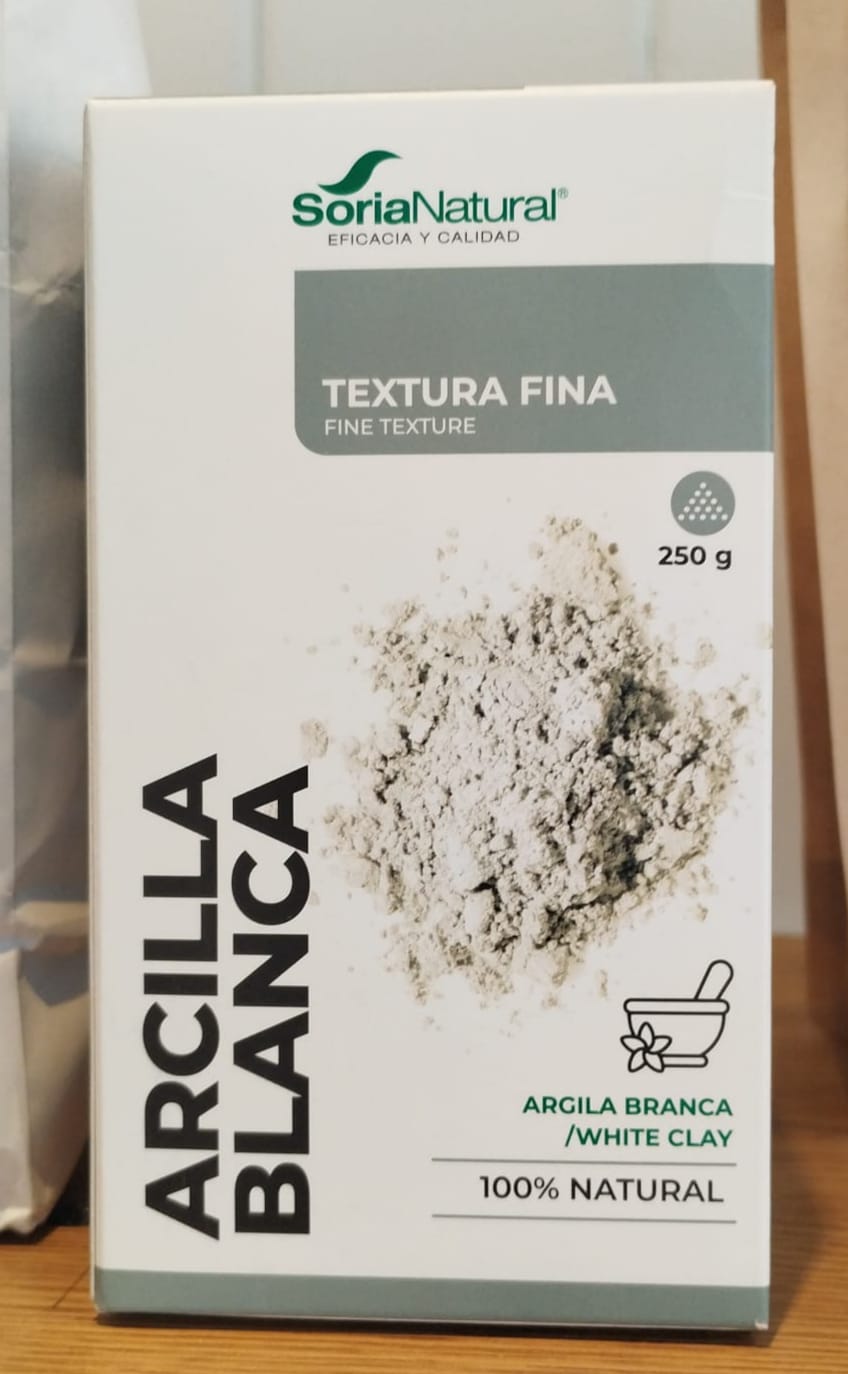 ARCILLA BLANCA EN POLVO 250GR