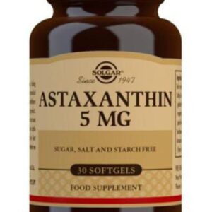 ASTAXANTINA 5 MG 30 CAPSULAS