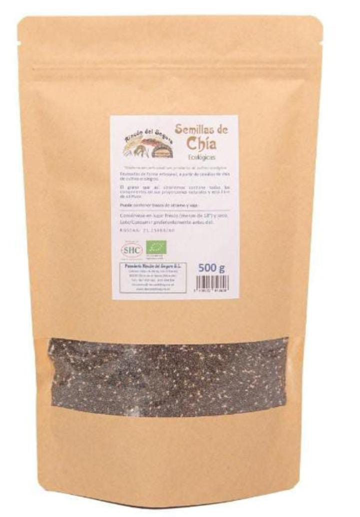 SEMILLAS DE CHIA NEGRA BIO 500G
