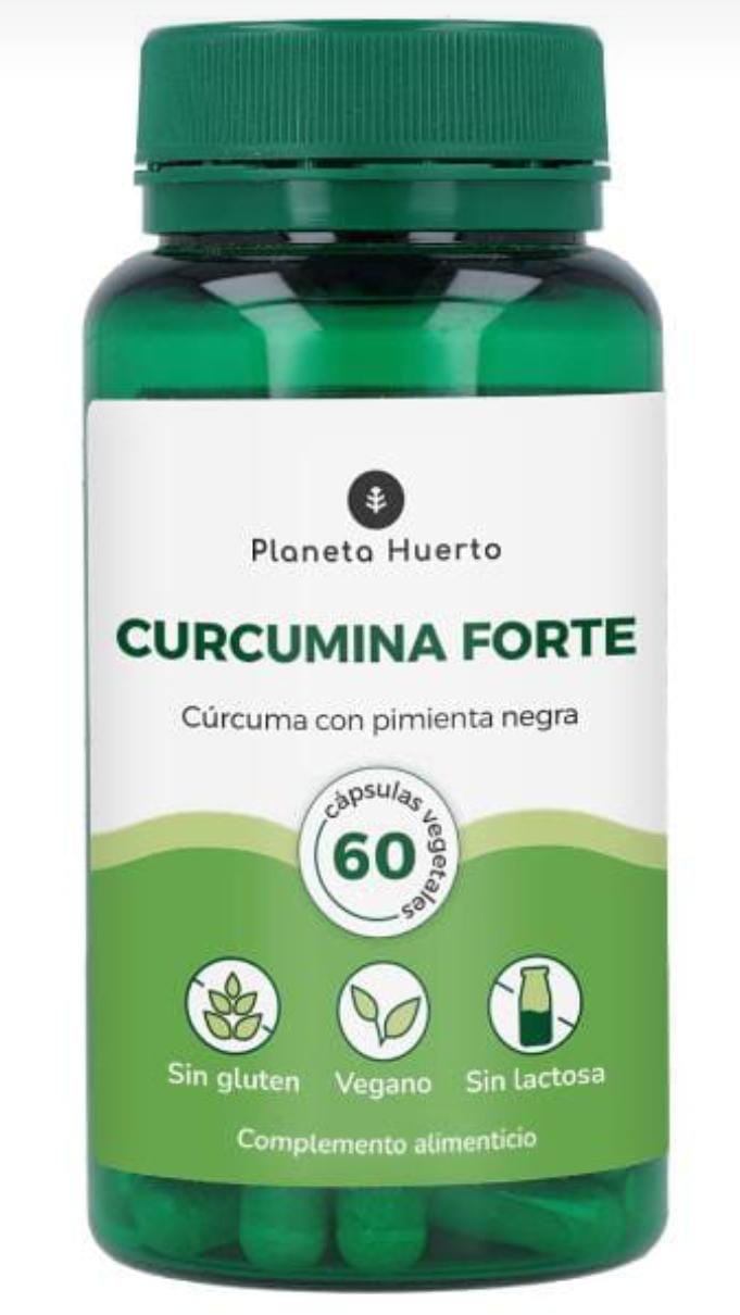 CURCUMINA FORTE CURCUMA CON PIMIENTA NEGRA 60 CAPSULAS