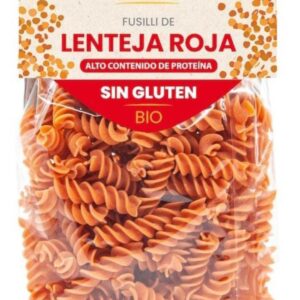 FUSILLI LENTEJA ROJA BIO SIN GLUTEN 300GR