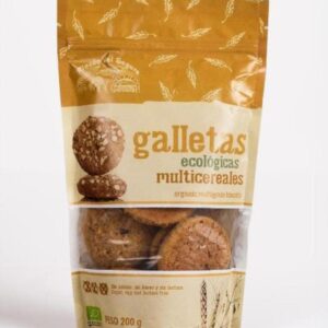 GALLETAS MULTICEREALES BIO ECOLOGICAS 200G