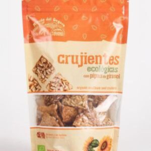 GALLETAS CRUJIENTES DE PIPAS ECOLOGICAS 200G