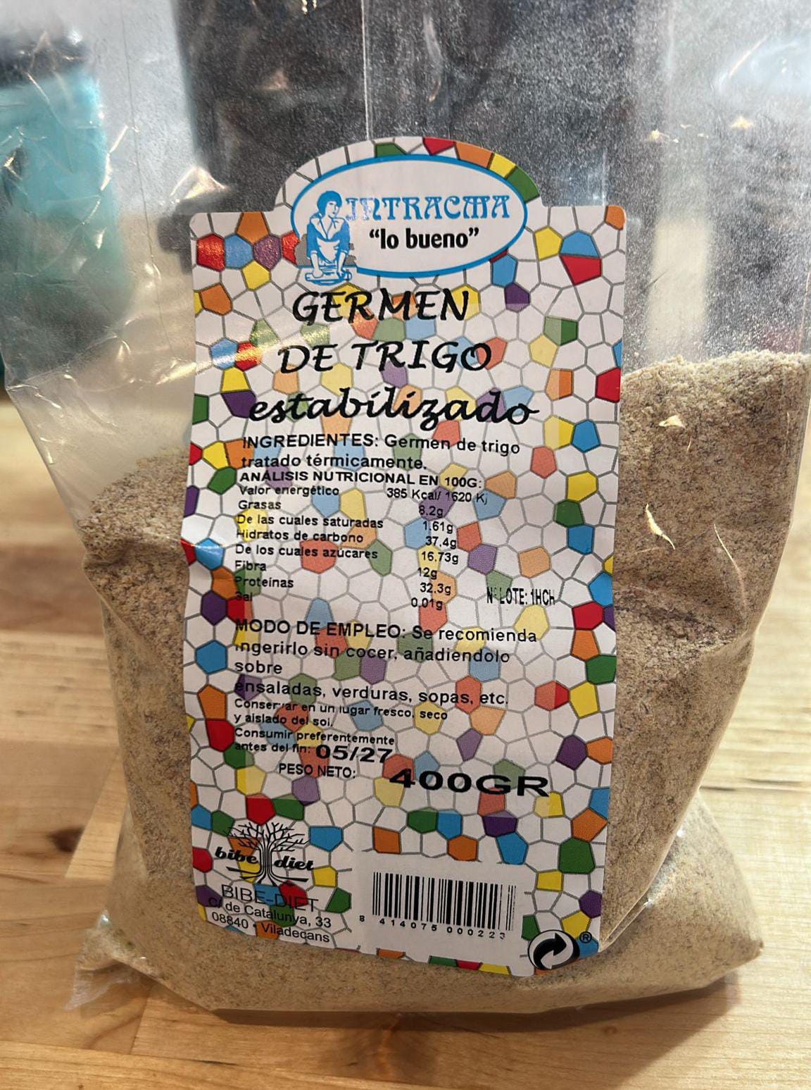 GERMEN DE TRIGO ESTABILIZADO 400GR