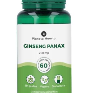 GINSENG PANAX 60 CAPSULAS VEGETALES