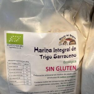 HARINA INTEGRAL TRIGO SARRACENO SIN GLUTEN BIO 1KG