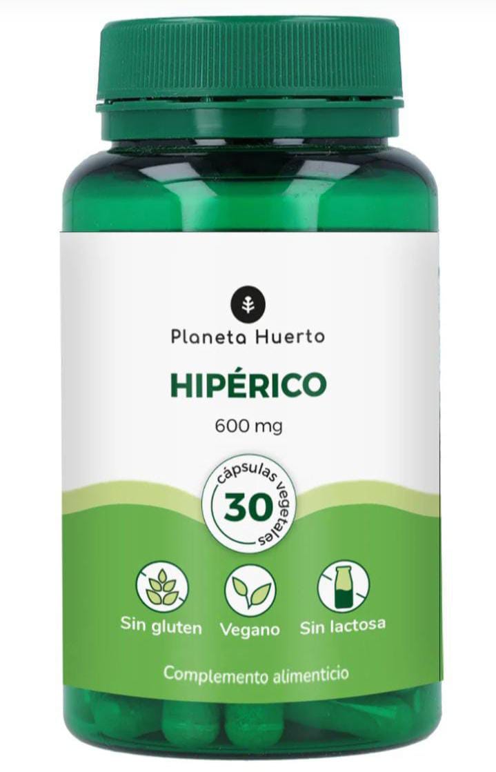 HIPERICO CAPSULAS VEGETALES 600MG 30 CAPSULAS