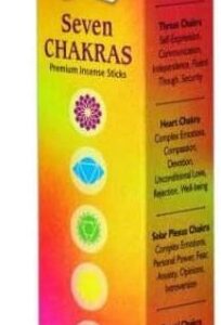 INCIENSO STICKS 7 CHAKRAS