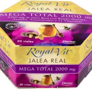 JALEA REAL VIT MEGA TOTAL 2000MG 20 VIALES