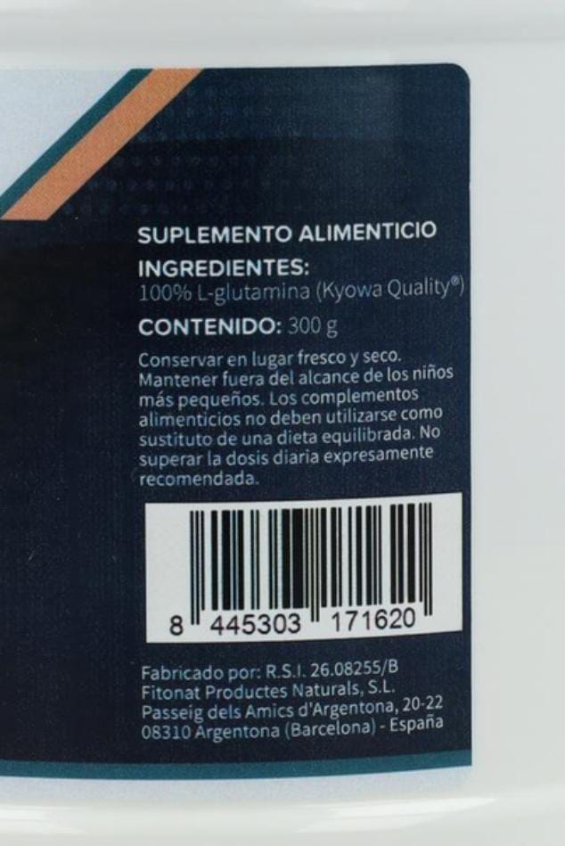 L-GLUTAMINA 300G - Imagen 3