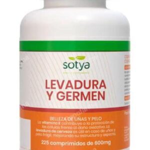 LEVADURA DE CERVEZA Y GERMEN 225 COMPRIMIDOS 600MG