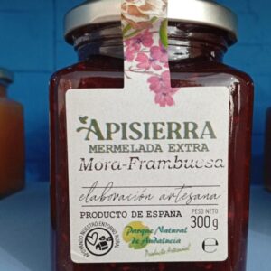 MERMELADA EXTRA MORA Y FRAMBUESA 300G