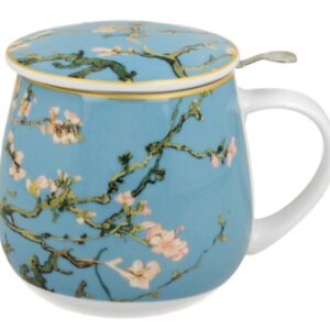 TAZA ALMOND PORCELANA 0,40L FILTRO Y TAPA