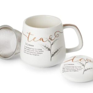 TAZA IVA PORCELANA 0,40L FILTRO Y TAPA