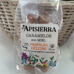 CARAMELOS DE PROPOLEO-ERISIMO CON MIEL