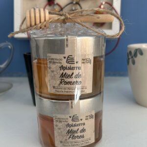 ESTUCHE 2 TARROS DE MIEL 150G