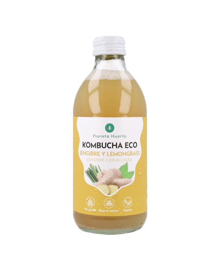KOMBUCHA JENGIBRE Y LEMONGRASS ECO 330ML