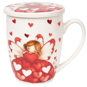 TAZA ANGEL PORCELANA 0,35L FILTRO Y TAPA