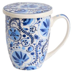 TAZA NARESH PORCELANA 0,35L FILTRO Y TAPA
