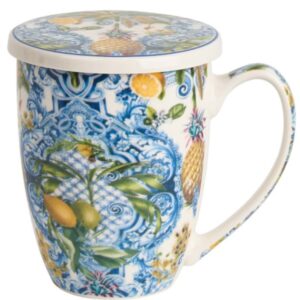 TAZA SOLEDAD PORCELANA 0,35L FILTRO Y TAPA