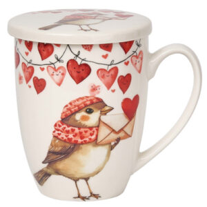 TAZA SPARROW PORCELANA 0,35L FILTRO Y TAPA