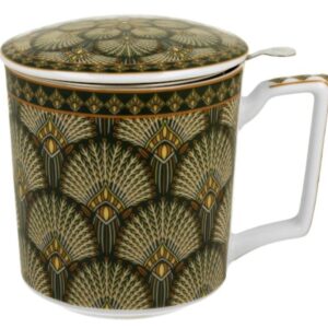 TAZA VERDIGO PORCELANA 0,40L FILTRO Y TAPA