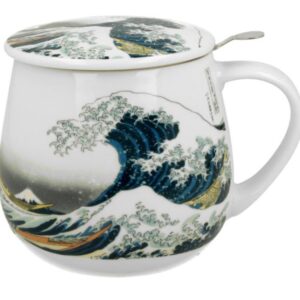 TAZA WAVE PORCELANA 0,40L FILTRO Y TAPA
