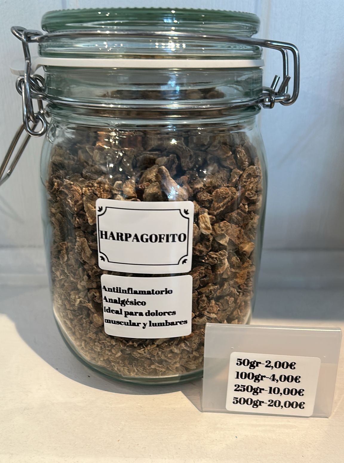 HARPAGOFITO (RAIZ CORTADA)
